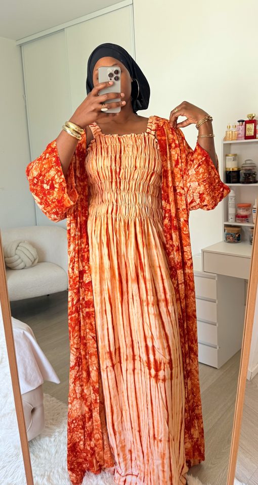 Ensemble robe & kimono en coton – Image 4
