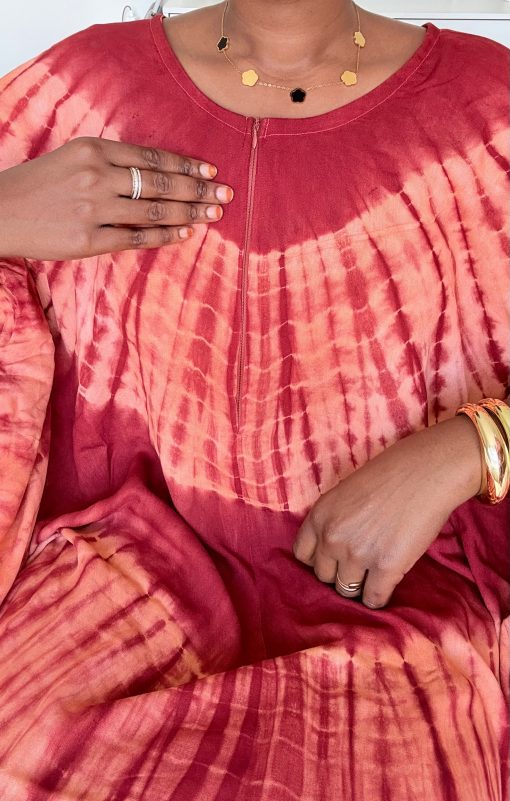 Robe d'intérieur ample style boubou – Manches élastiquées – Image 5