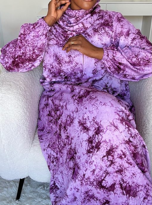 Robe de prière Lilas Prune 100%
Coton Lourd - Taille XS à XL (Copie)